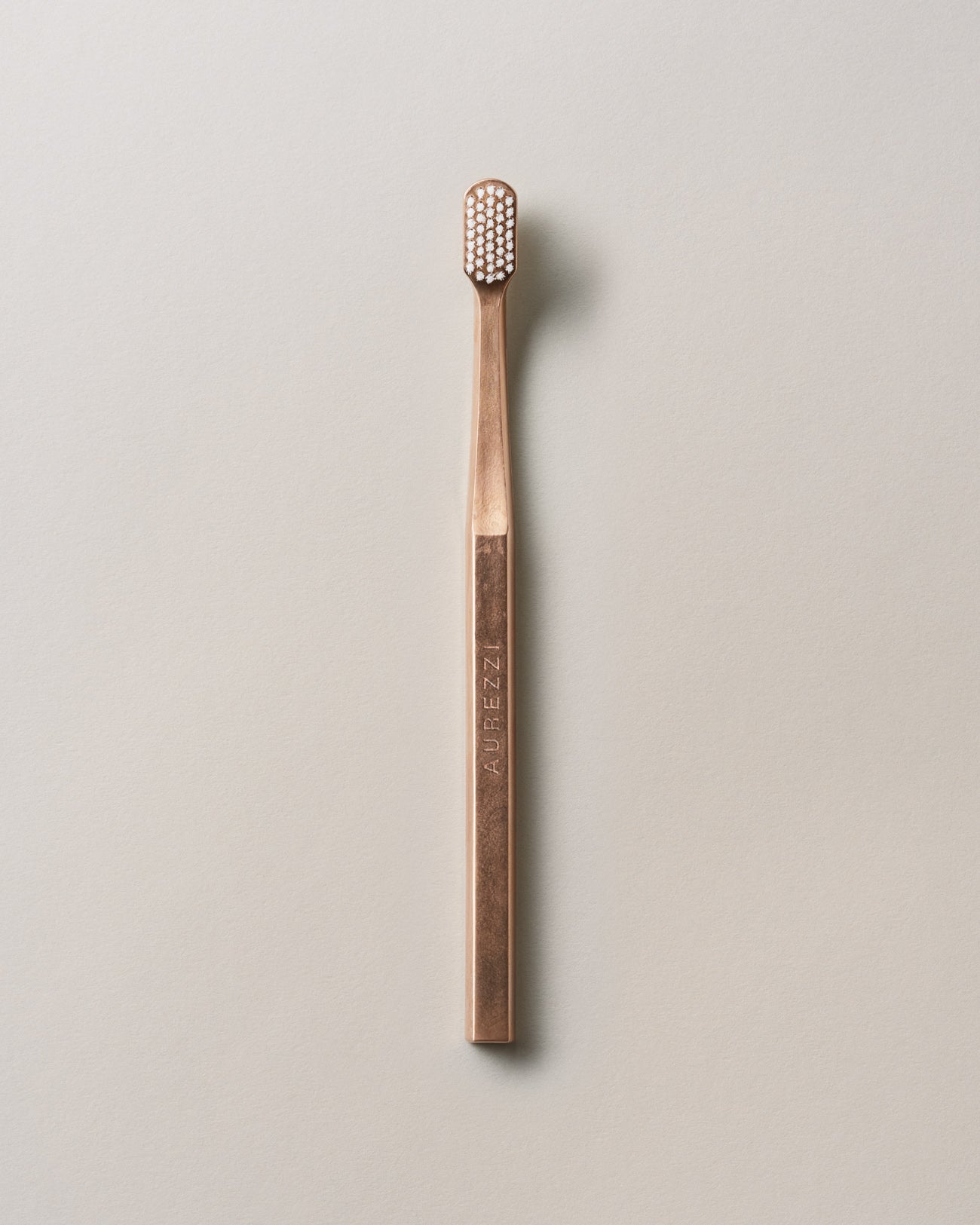AUREZZI Toothbrush Rose Gold/White - Soft