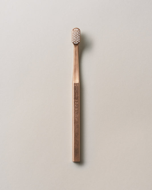 AUREZZI Toothbrush Rose Gold/White - Soft